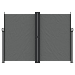 vidaXL Retractable Side Awning Anthracite 180x1200 cm 3