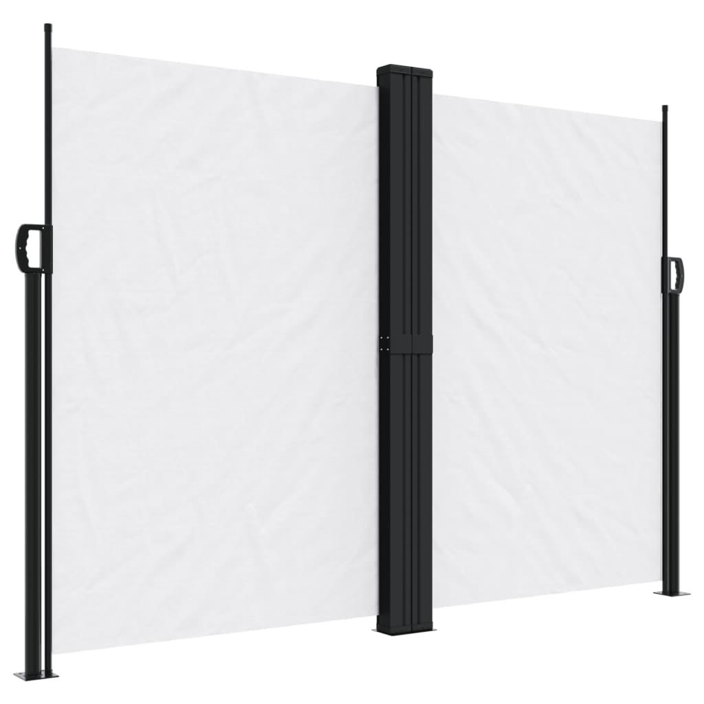 vidaXL Retractable Side Awning White 180x1200 cm 2