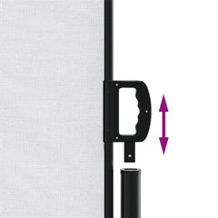 vidaXL Retractable Side Awning White 180x1200 cm 6