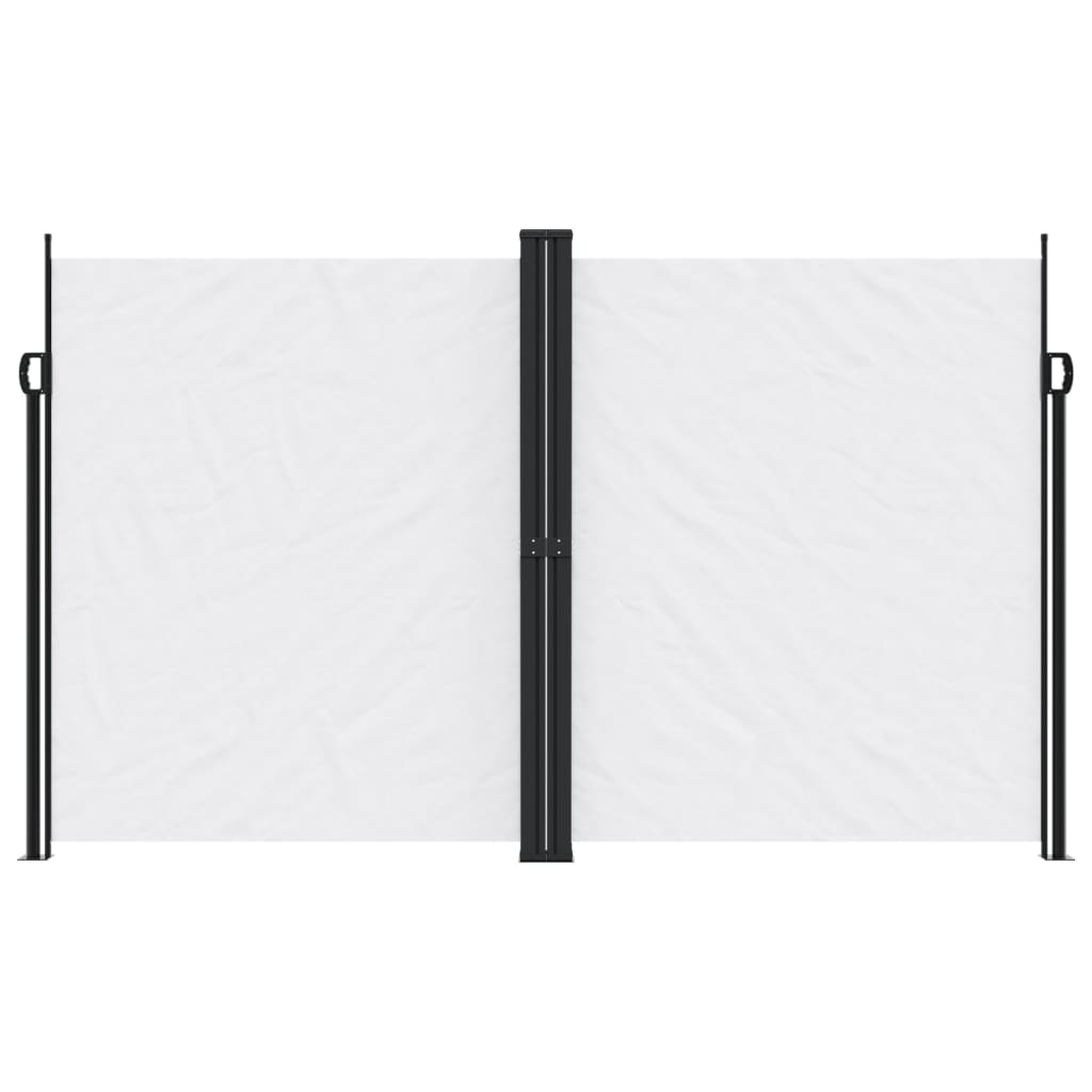 vidaXL Retractable Side Awning White 200x1200 cm 3