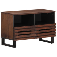 vidaXL TV Cabinet Brown 70x34x46 cm Solid Wood Mango 1