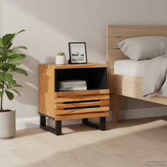 Bedside Cabinet Solid Wood Mango