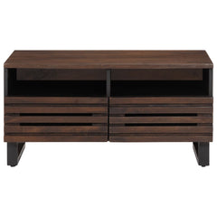 vidaXL Coffee Table Brown 80x55x40 cm Solid Wood Mango 2