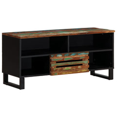 vidaXL TV Cabinet 100x34x46 cm Solid Wood Acacia 1