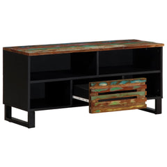 vidaXL TV Cabinet 100x34x46 cm Solid Wood Acacia 3