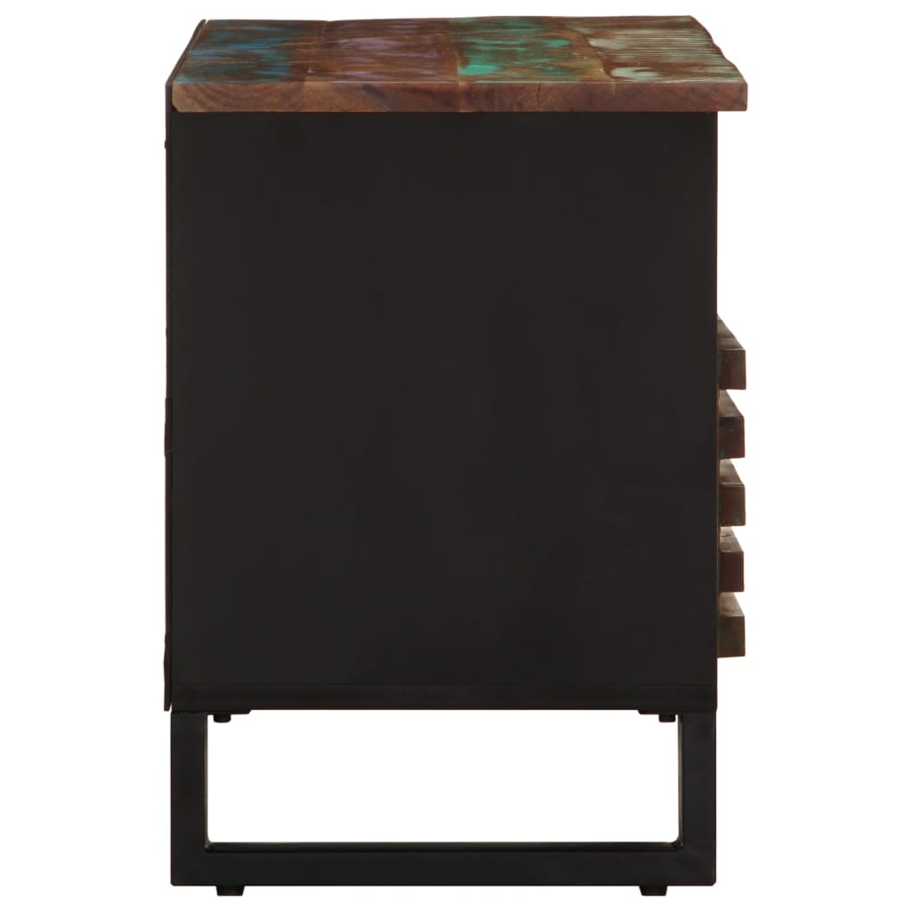 vidaXL TV Cabinet 100x34x46 cm Solid Wood Acacia 4