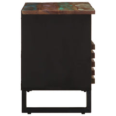 vidaXL TV Cabinet 100x34x46 cm Solid Wood Acacia 4