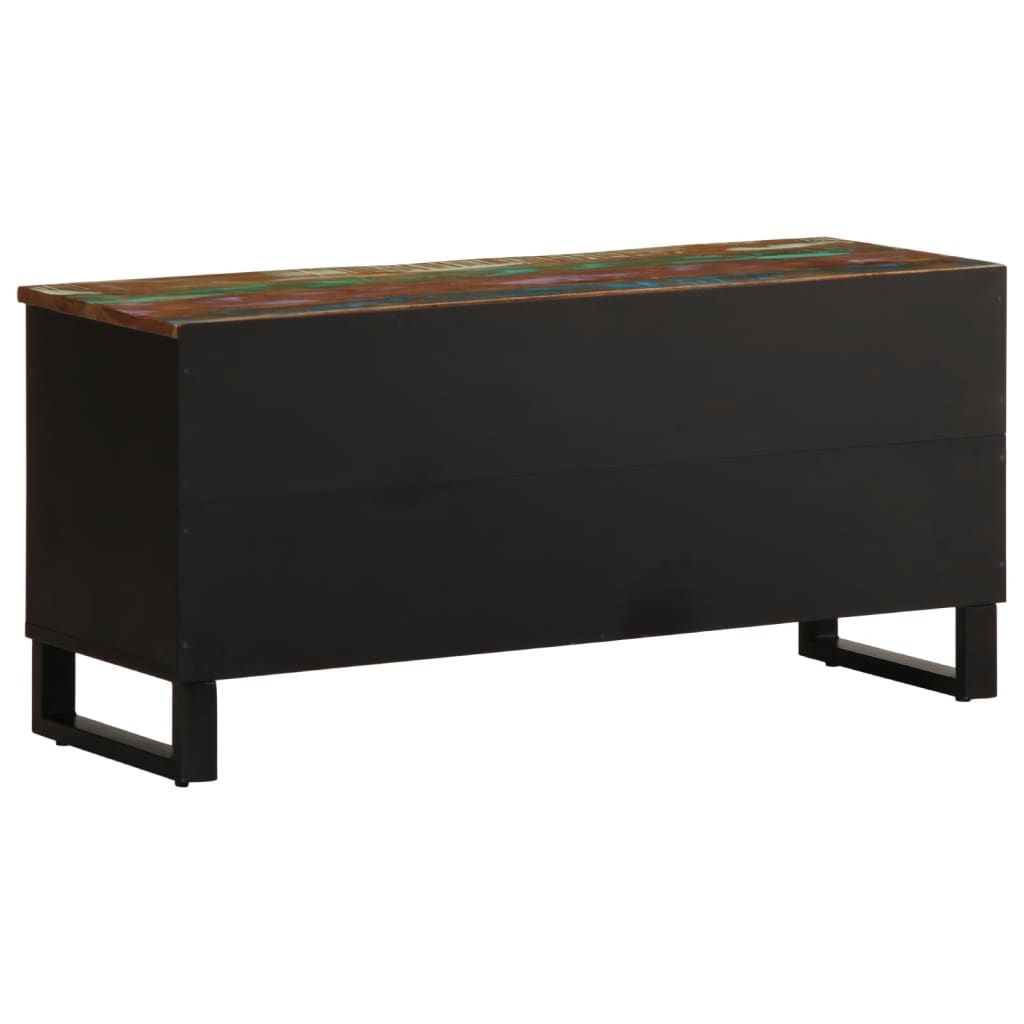 vidaXL TV Cabinet 100x34x46 cm Solid Wood Acacia 5