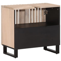 Bathroom Sink Cabinet 62x34x58 cm Solid Wood Mango Light brown Solid mango wood