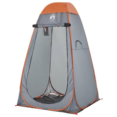 vidaXL Privacy Tent Grey and Orange Pop-up Waterproof 3