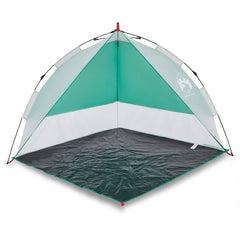 vidaXL Beach Tent Sea Green Quick Release Waterproof 2