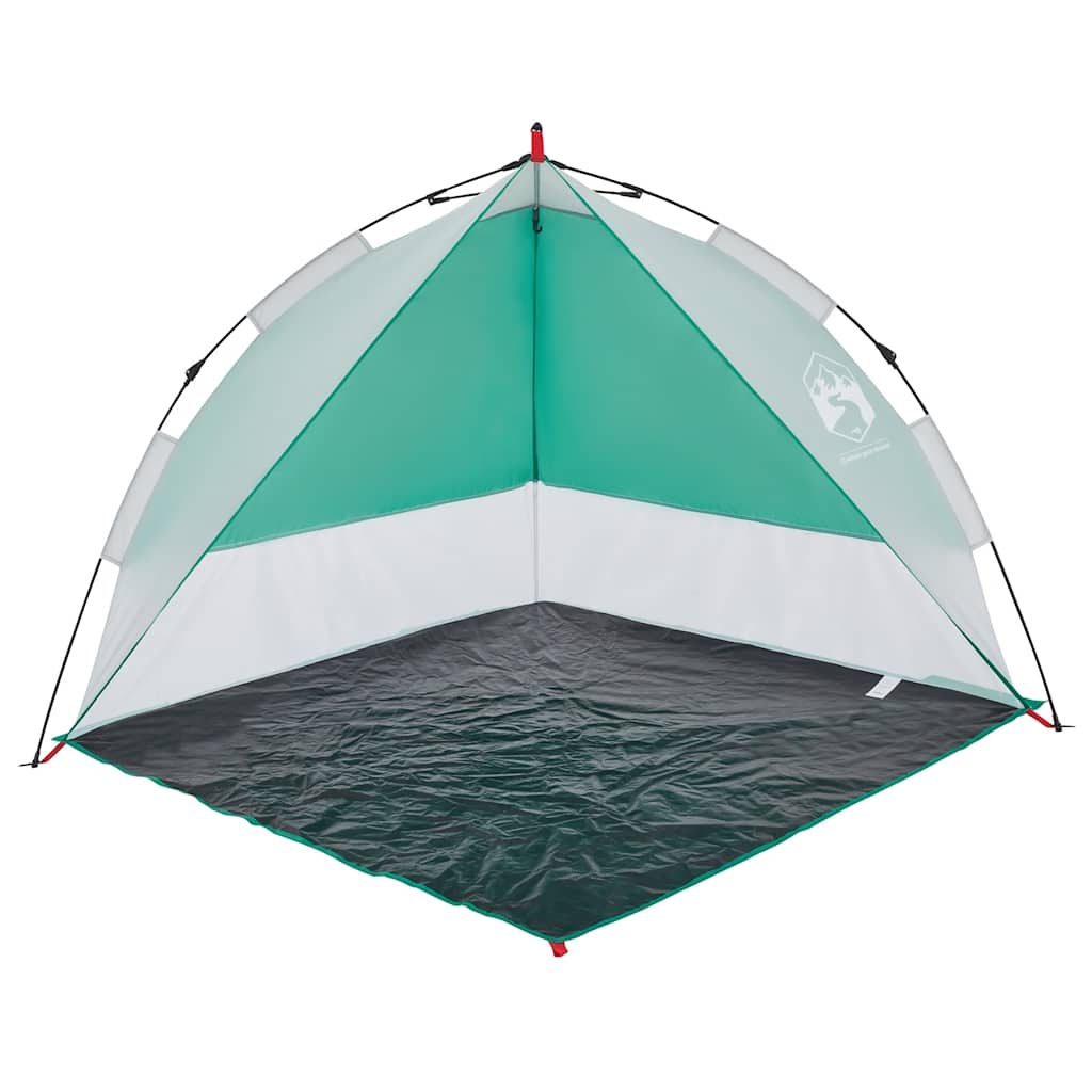 vidaXL Beach Tent Sea Green Quick Release Waterproof 4