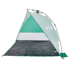 vidaXL Beach Tent Sea Green Quick Release Waterproof 5