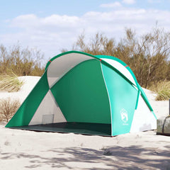 Beach Tent 2-Person Pop-up Waterproof Sea green