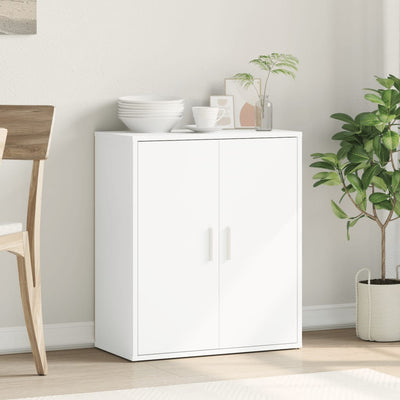 Sideboard White 60x31x70 cm Engineered Wood