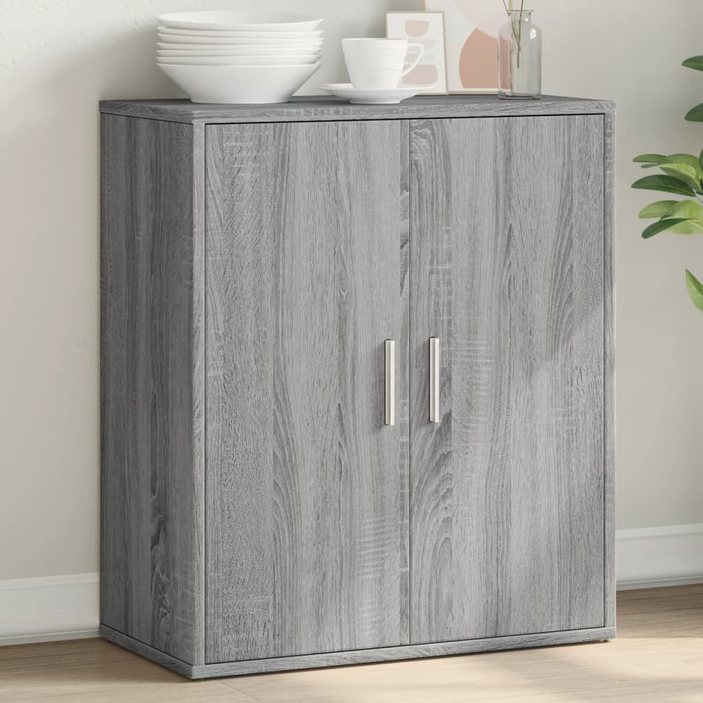 vidaXL Sideboard Grey Sonoma 60x31x70 cm Engineered Wood 1