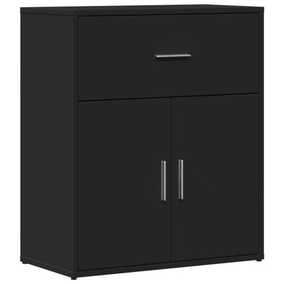 Sideboard Black 60x31x70 cm Engineered Wood