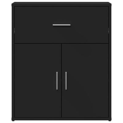 Sideboard Black 60x31x70 cm Engineered Wood