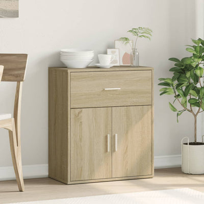 Sideboard Sonoma Oak 60x31x70 cm Engineered Wood