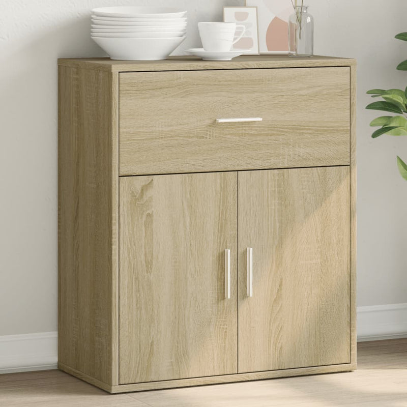 Sideboard Sonoma Oak 60x31x70 cm Engineered Wood