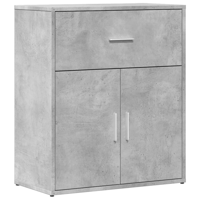 Sideboard Concrete Grey 60x31x70 cm Engineered Wood