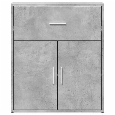 Sideboard Concrete Grey 60x31x70 cm Engineered Wood