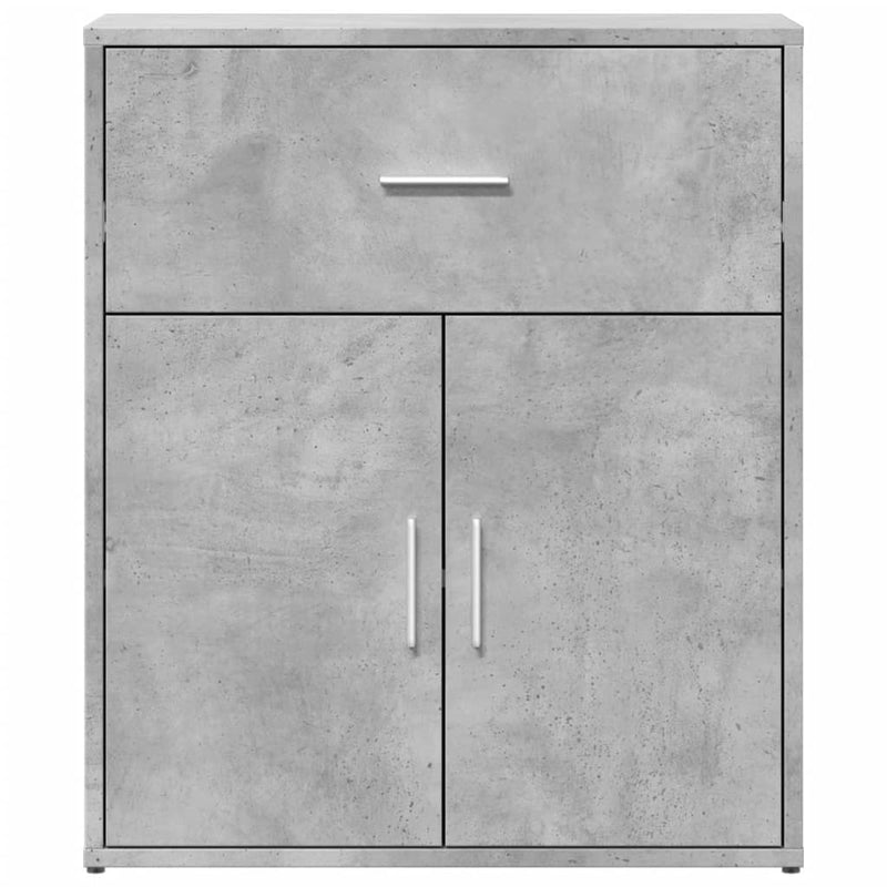 Sideboard Concrete Grey 60x31x70 cm Engineered Wood