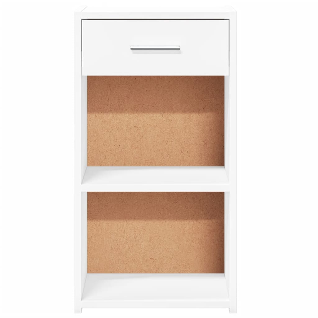 vidaXL Bedside Cabinets 2 pcs White 35x34x65 cm Engineered Wood 6