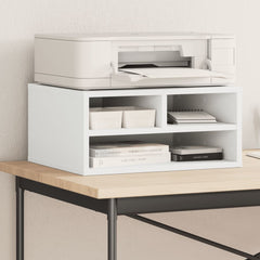 vidaXL Printer Stand White 49x40x22,5 cm Engineered Wood 1