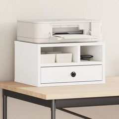 vidaXL Printer Stand White 40x32x22,5 cm Engineered Wood 1