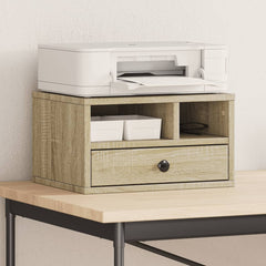vidaXL Printer Stand Sonoma Oak 40x32x22,5 cm Engineered Wood 1