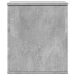 vidaXL Storage Box Concrete Grey 40x42x46 cm Engineered Wood 4