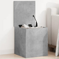 vidaXL Storage Box Concrete Grey 40x42x46 cm Engineered Wood 1