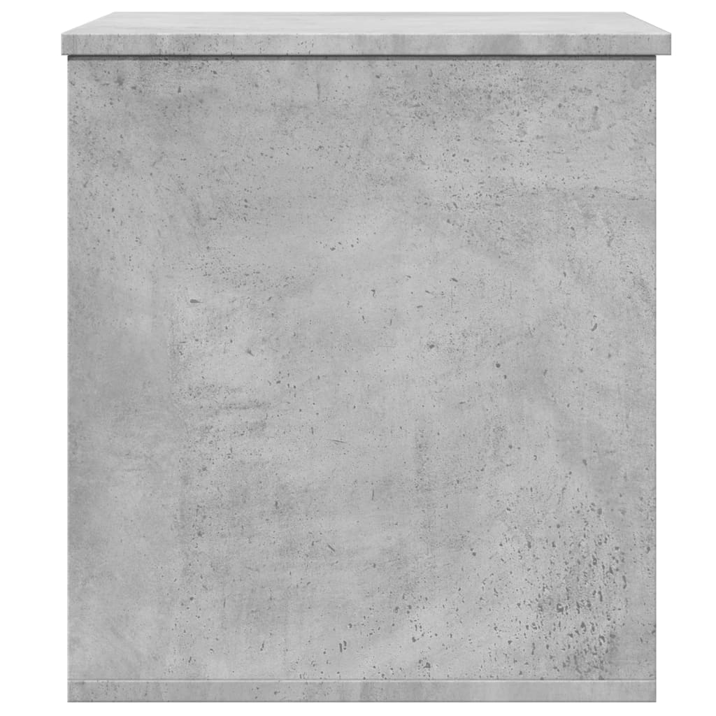 vidaXL Storage Box Concrete Grey 60x42x46 cm Engineered Wood 5
