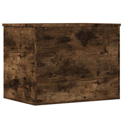 vidaXL Storage Box Smoked Oak 60x42x46 cm Engineered Wood 2