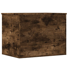 vidaXL Storage Box Smoked Oak 60x42x46 cm Engineered Wood 6