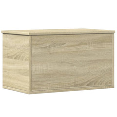 vidaXL Storage Box Sonoma Oak 60x35x35 cm Engineered Wood 2