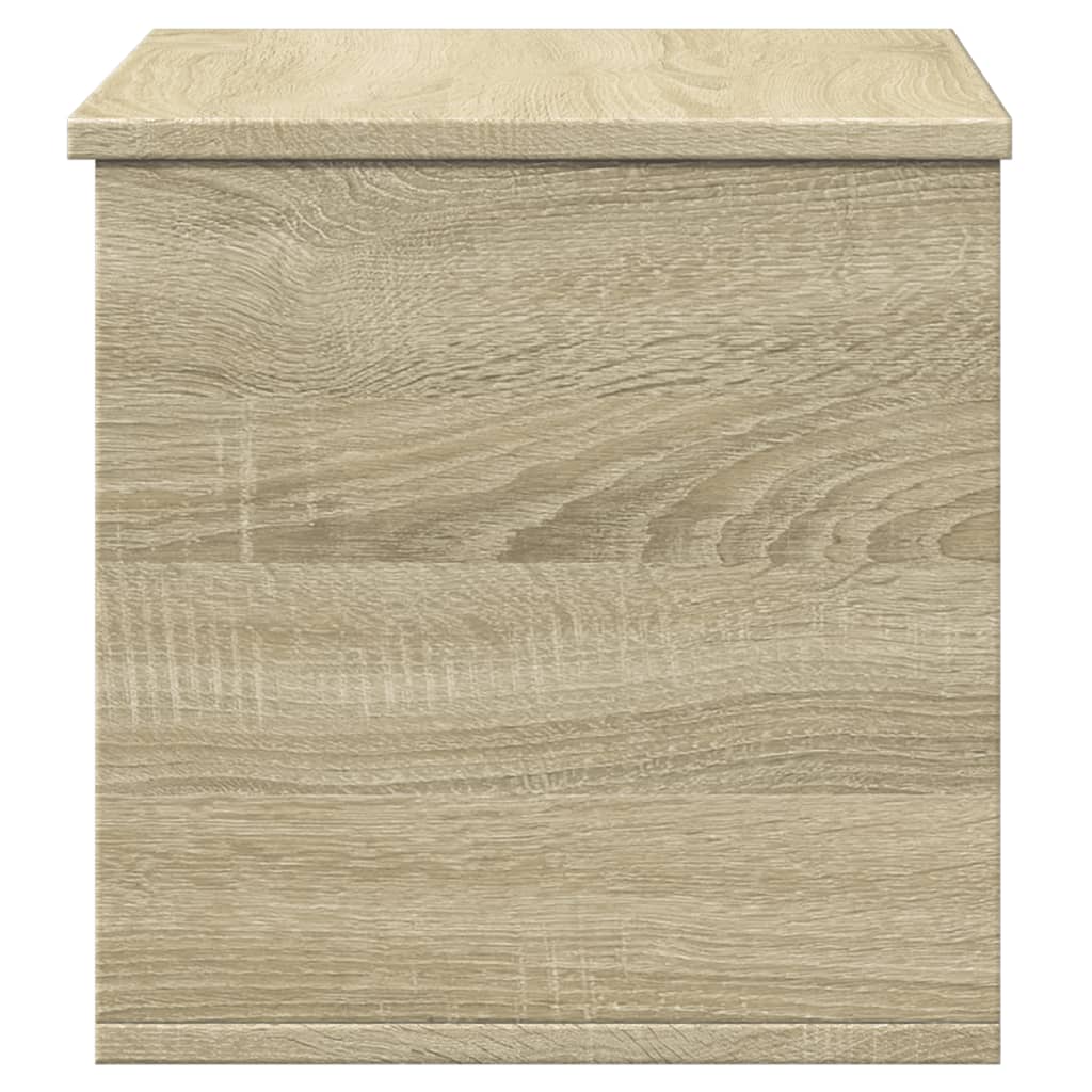 vidaXL Storage Box Sonoma Oak 60x35x35 cm Engineered Wood 5