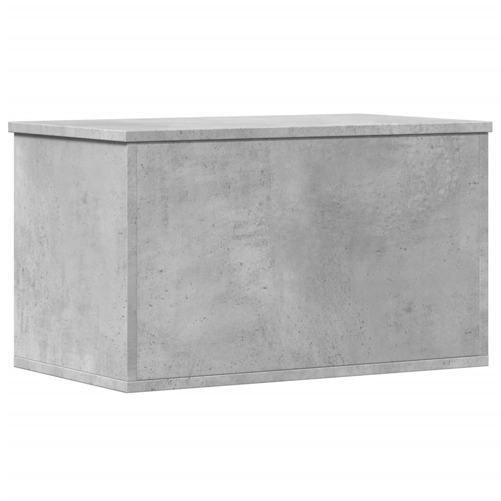 vidaXL Storage Box Concrete Grey 60x35x35 cm Engineered Wood 2