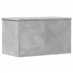 vidaXL Storage Box Concrete Grey 60x35x35 cm Engineered Wood 2