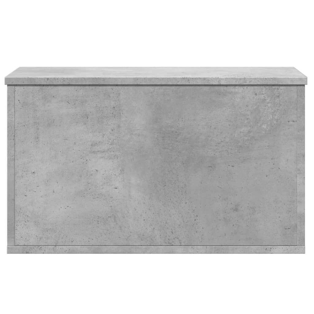 vidaXL Storage Box Concrete Grey 60x35x35 cm Engineered Wood 4