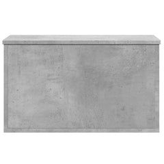 vidaXL Storage Box Concrete Grey 60x35x35 cm Engineered Wood 4