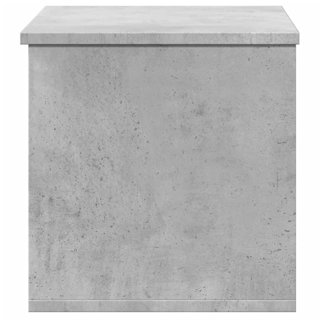 vidaXL Storage Box Concrete Grey 60x35x35 cm Engineered Wood 5