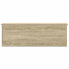 Storage Box 102x35x35 cm Engineered Wood Sonoma oak