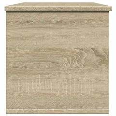 Storage Box 102x35x35 cm Engineered Wood Sonoma oak