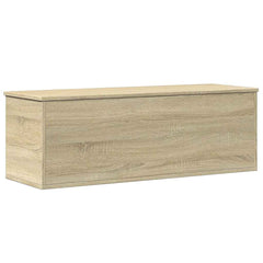 Storage Box 102x35x35 cm Engineered Wood Sonoma oak