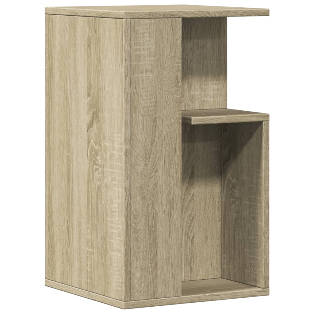 vidaXL Side Table Sonoma Oak 35x35x60 cm Engineered Wood 1