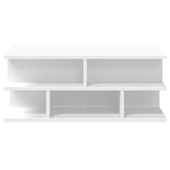 vidaXL Coffee Table White 70x70x29 cm Engineered Wood 5
