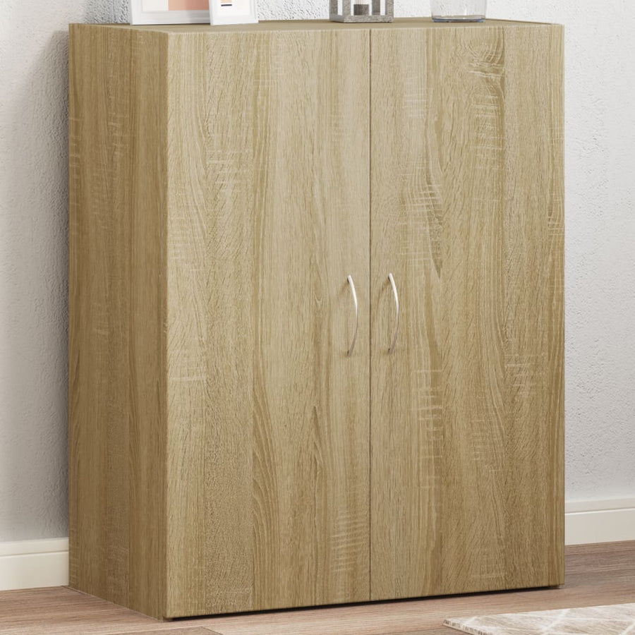 File Cabinet Sonoma Oak Engineered Wood