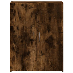 vidaXL File Cabinet Smoked Oak 60x32x77.5 cm Engineered Wood 4